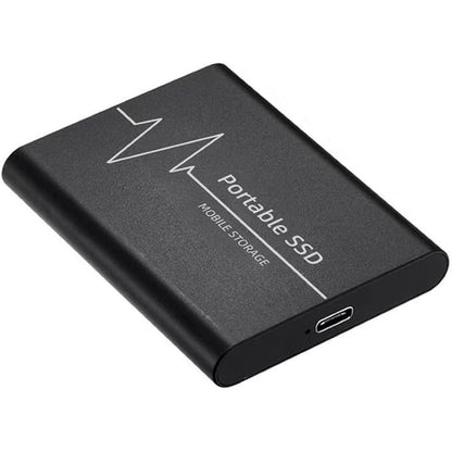 2TB Ultra Slim Portable External Hard Drive USB 3.1 Shockproof
