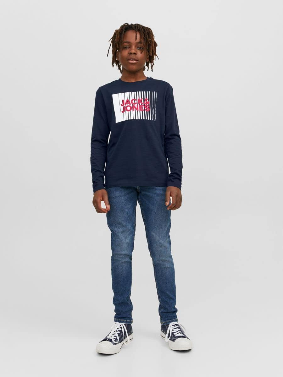 JACK & JONES Boy Long Sleeve T-Shirt with Logo