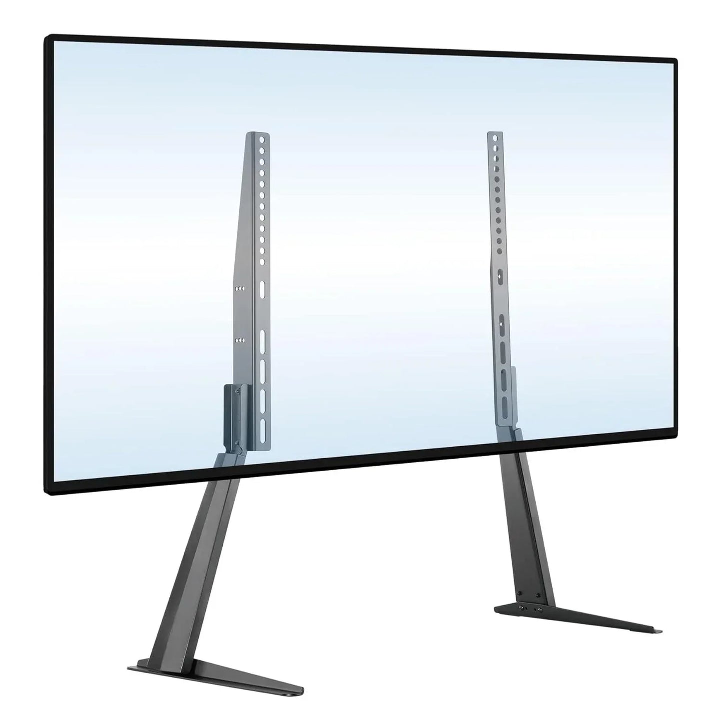 LUMI Minimalist Tabletop TV Stand LDT03-21L Black, 50kg Capacity - Gomix Brands Outlet