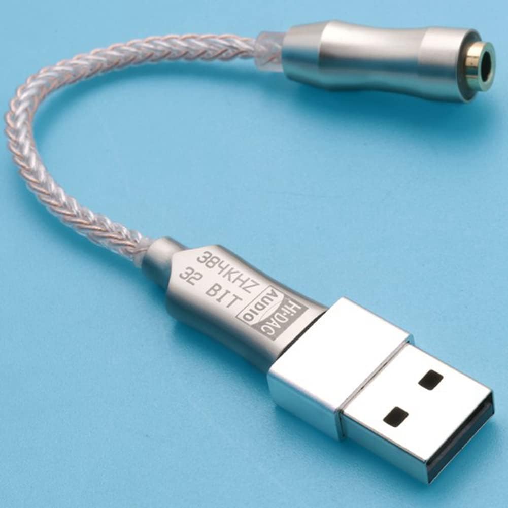 USB Type C to 3.5mm Audio Interface ALC5686 HiFi DAC Headphone Amplifier Digital Audio Decoding Converter