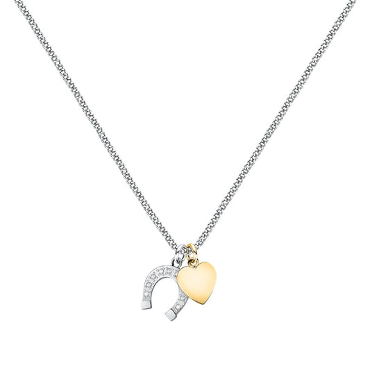 Morellato Passioni Woman Capsule Collection Steel Necklace with Crystals