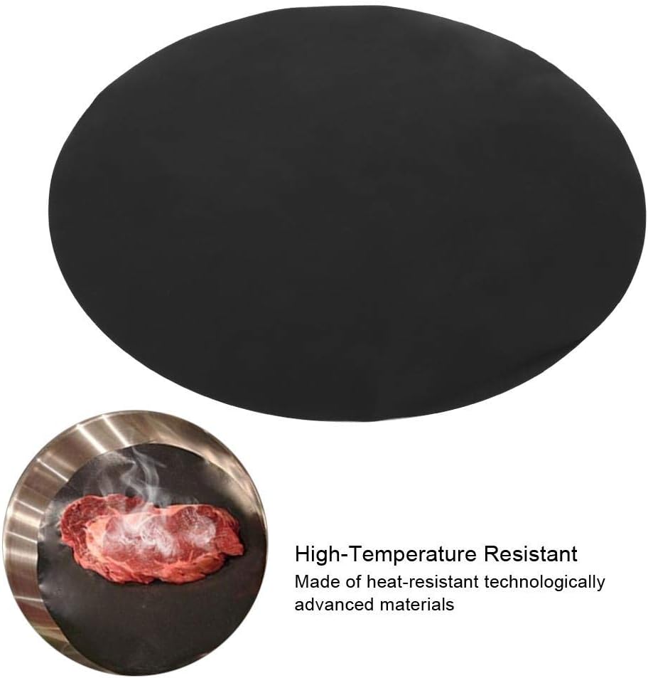 Fdit PTFE Nonstick Frying Pan Liners 10 Pack 24cm