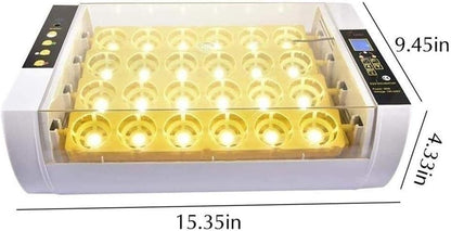 Smart Digital Egg Incubator: Automatic Turning, Temperature Control, LED Candler