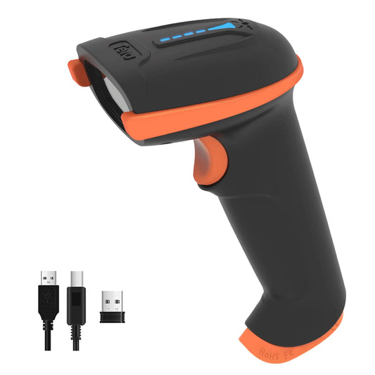 Tera D5100 Wireless 2D QR Barcode Scanner with 100m Range