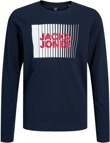 JACK & JONES Boy Long Sleeve T-Shirt with Logo