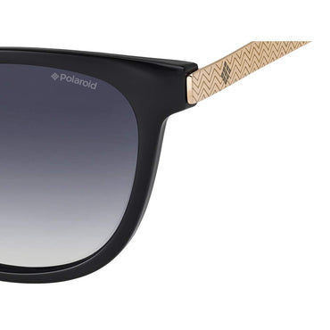Polaroid Women's Polarized Cat-Eye Sunglasses with Rose Gold Temples