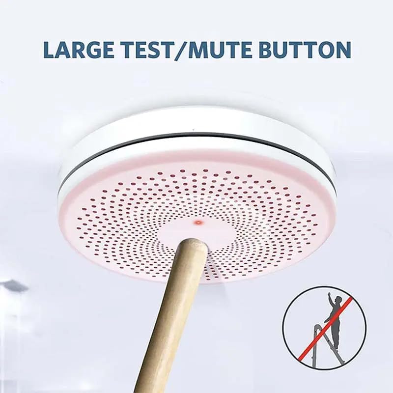 Digital Life WiFi Smoke and Carbon Monoxide Detector Sensor White