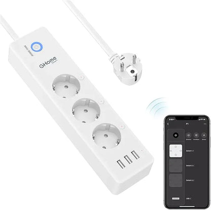 GHome WiFi Power Strip with 3 Outlets & 3 USB - Gomix Brands Outlet