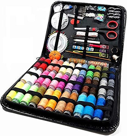 Willa Deluxe 183-Piece Hand Sewing Kit: Portable Organizer for Crafting & Repairs - Gomix Brands Outlet