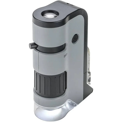 Carson MicroFlip 100x-250x Pocket Microscope with Smartphone Adapter - Gomix Brands Outlet