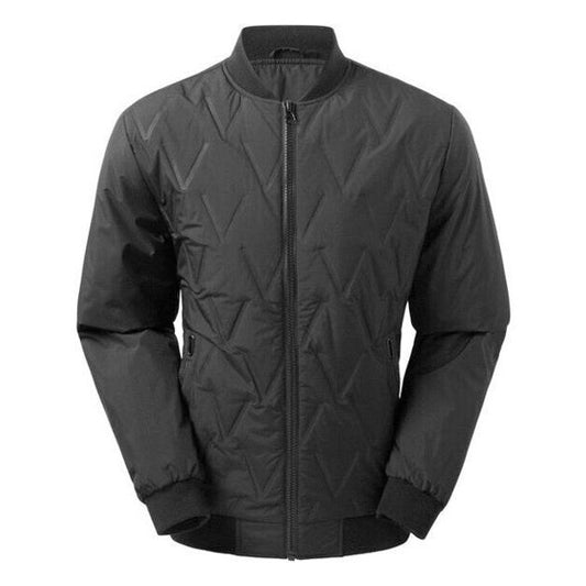 Men's DELTA Premium Nylon Bomber Jacket with Ribbed Cuffs and Hem