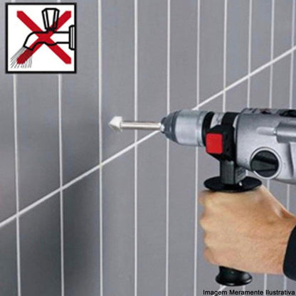 Bosch CYL-9 SoftCeramic Tile Drill Bit 8 mm × 80 mm