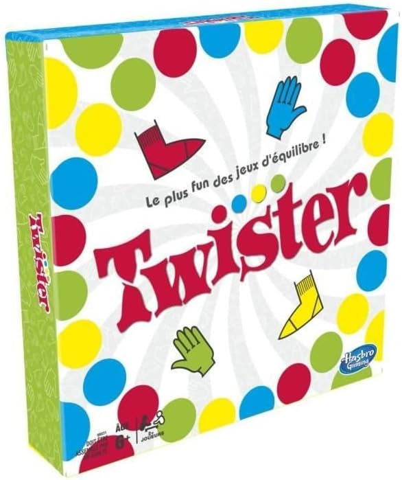 Twister Fun Balance Board Game – Classic Party Twist for All Ages