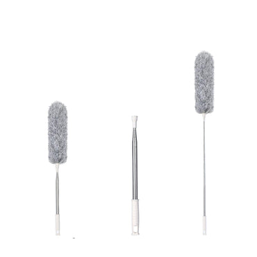 Vicloon Telescopic Microfibre Duster with 2.4m Extendable Stainless Rod