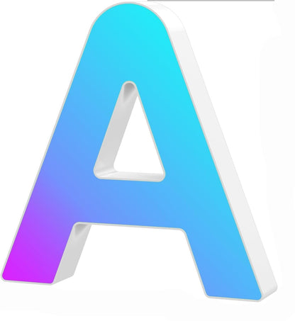 G201 App Control RGB LED Light Up Marquee Letter USB