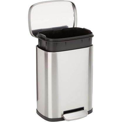 Amazon Basics 5L Soft-Close Kitchen Waste Bin with Pedal