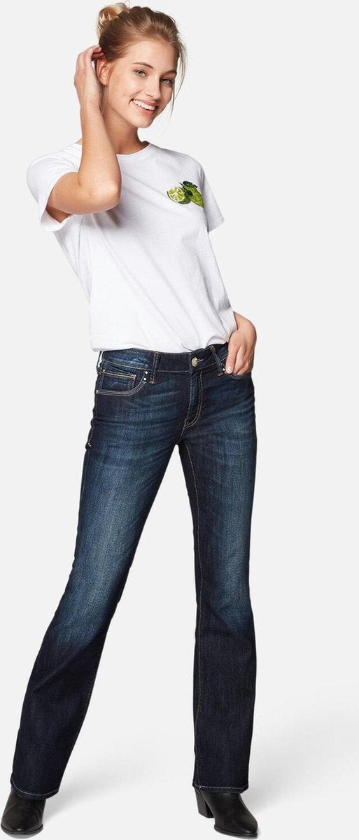 Mavi Bella Women's Bootcut Washed Denim Jeans - Comfortable Stretch Fit
