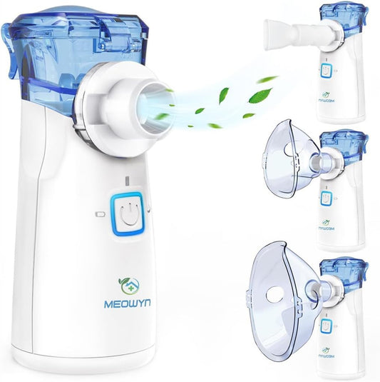 USB‑C Rechargeable Portable Nebulizer for Adults & Kids