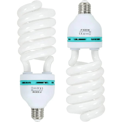 FGen 2x135W CFL Photo Lamp 5500K Studio Lighting - Gomix Brands Outlet