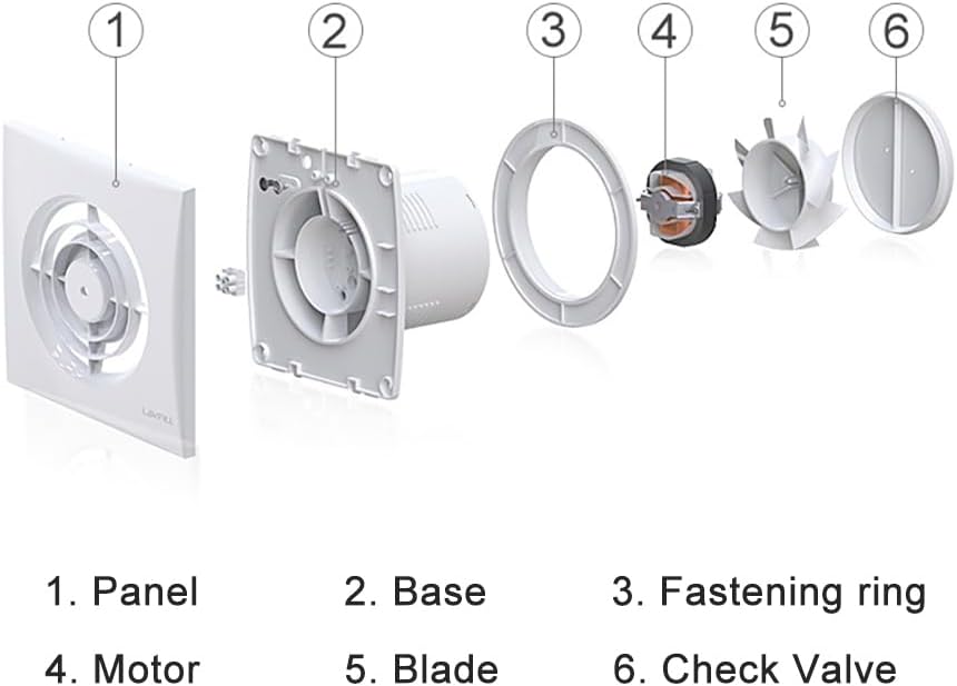 HUGOOME HG-13Y Exhaust Fan 320m³/h 20W