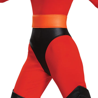 Disguise Mrs. Incredible Adult Superhero Costume – Red 3‑Piece Set
