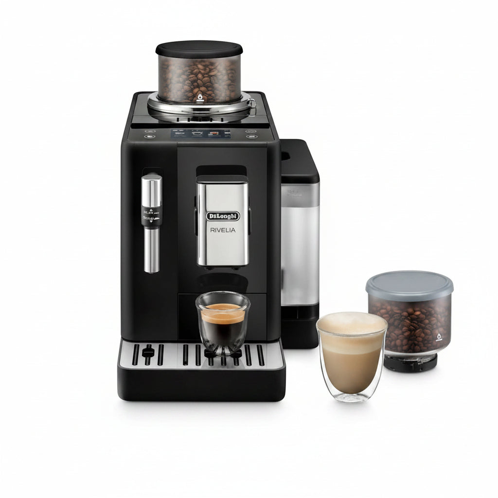 De'Longhi Rivelia Fully Automatic Espresso Machine 1.4L Black