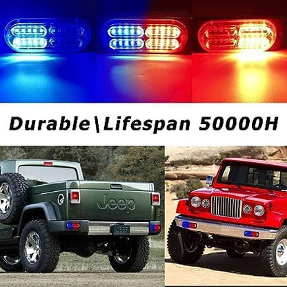 SHANJIA LED-20T 20LED Car Side Marker Lights 4-Pack