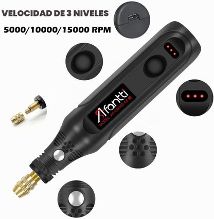 Afantti AF-CM100 Cordless Rotary Tool Kit 101-Piece Set