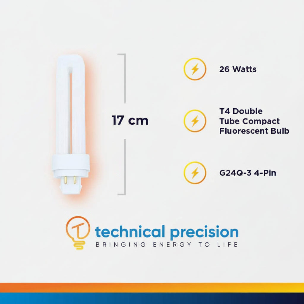 Technical Precision 26W 6500K Light Bulb Replacement, Cooper Lighting Compatible