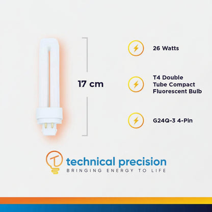 Technical Precision 26W 6500K Light Bulb Replacement, Cooper Lighting Compatible