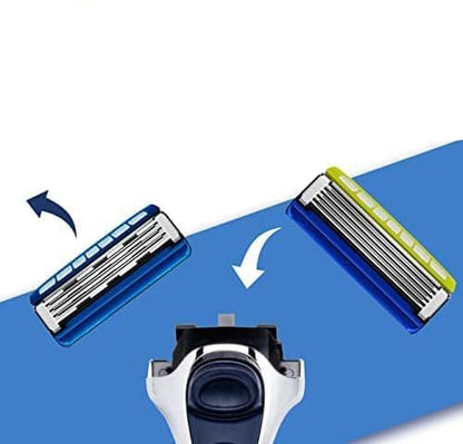 Wilkinson Sword Hydro 5 Skin Regular Protection – 5 Sheet Razor with 13 Refills and Pro‑Vitamin B5 Gel