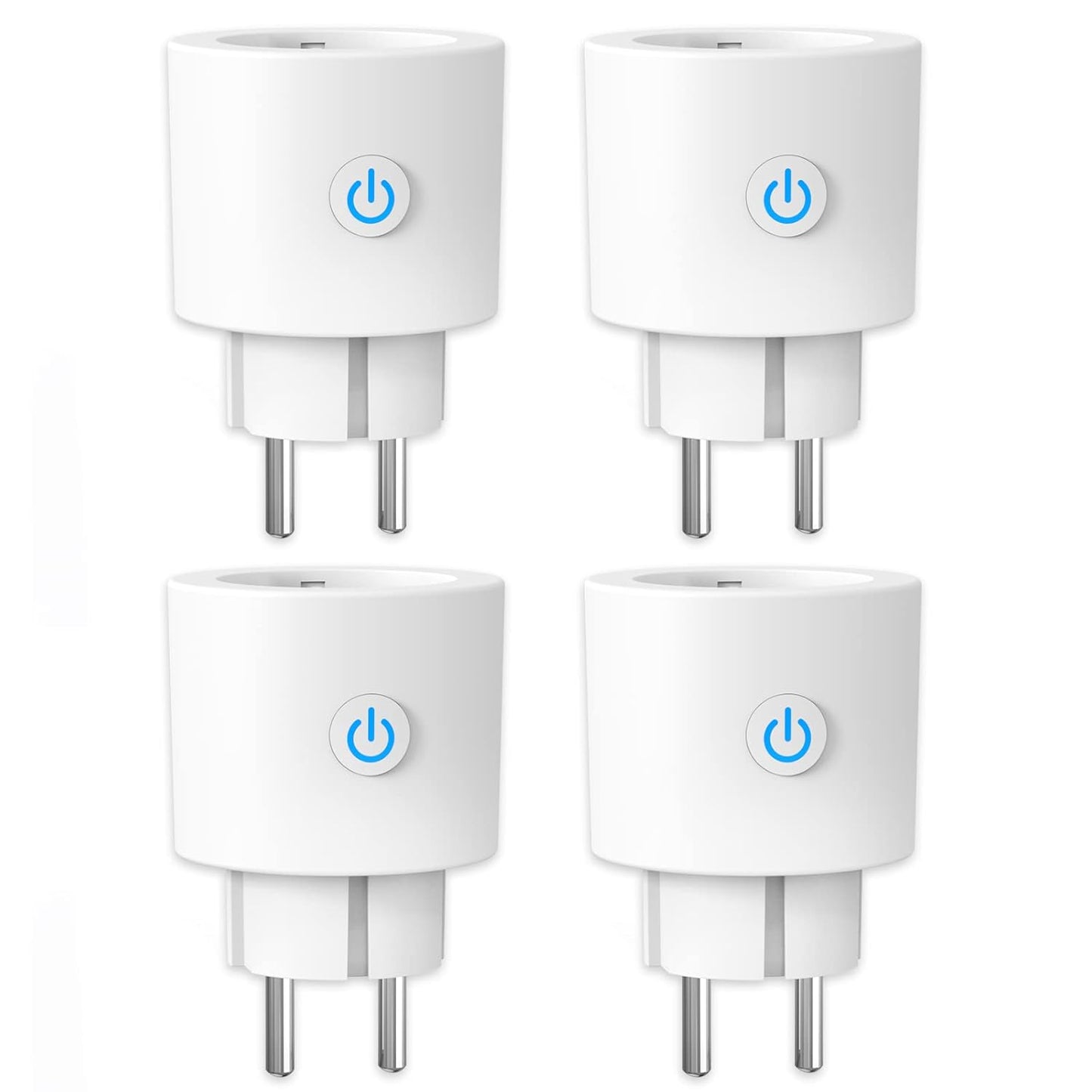ANTELA Wi‑Fi Smart Plug with Power Monitoring and Voice Control