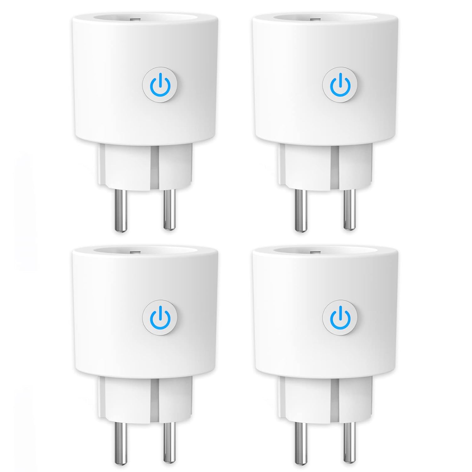 ANTELA Wi‑Fi Smart Plug with Power Monitoring and Voice Control