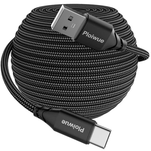 Ploiwue USB-A to USB-C Braided Charger Cable