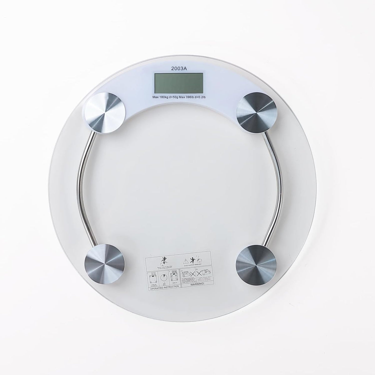 Kuber Industries Body Weighing Scale 180kg Transparent 20000000148385