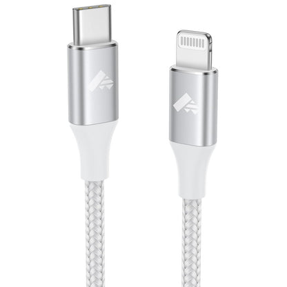 Aioneus USB-C to Lightning Cable 2M MFi Certified Nylon Braided iPhone Fast Charger Cord Compatible with iPhone 14 13 12 11 8 7 Pro Max Mini X XR Plus iPad