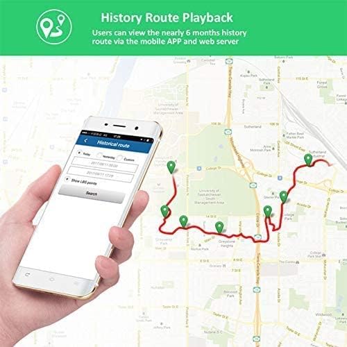 TKMARS Mini GPS Tracker with Voice Monitoring, Magnetic, 58g