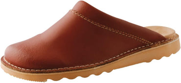 Gevavi 2165 Men's Slip-On Slippers – Soft Brown Comfort