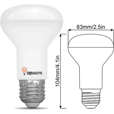 LED R63 E27 10W Cool White 6000K Reflector Bulb Pack of 6 - Gomix Brands Outlet