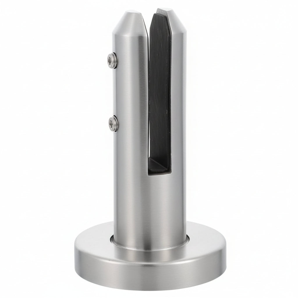 Tofficu Stainless Steel Glass Panel Clamp for Balcony Garden Pool