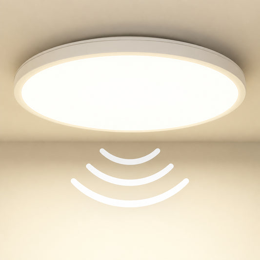 LED Ceiling Light with Radar Motion Sensor 19W 4000K IP44
