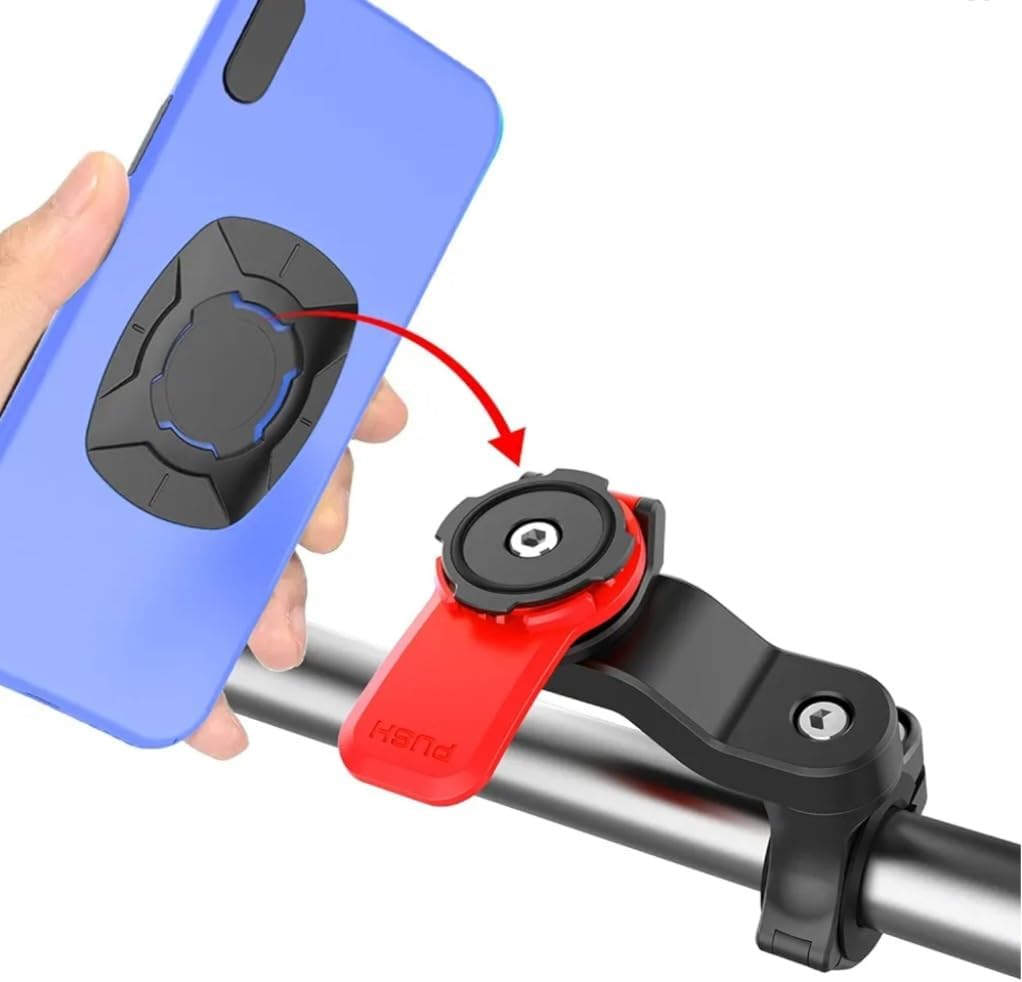 Pro QuickLock 360° Rotating Clip Smartphone Handlebar Mount