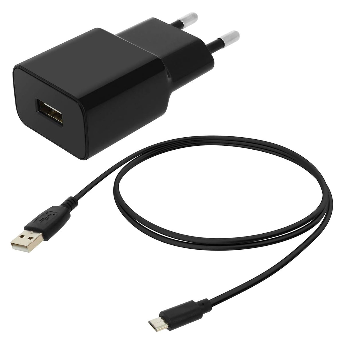 Emporia RL-ET-MU Charging Cable with Guide Rail Black