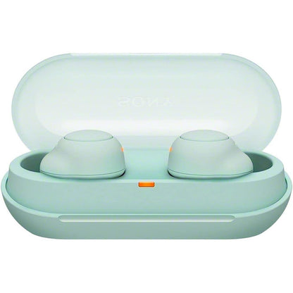Sony WF-C500 Ice Green Wireless Earbuds – Lightweight, IPX4, 20‑Hour Battery