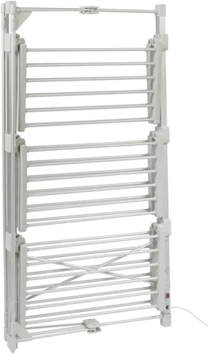 Novostyl Heated Deluxe 3‑Tier Tower Airer with Energy‑Saving Cover