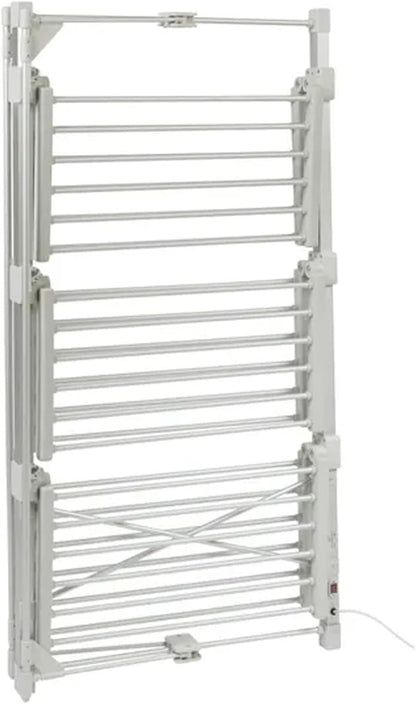 Novostyl Heated Deluxe 3‑Tier Tower Airer with Energy‑Saving Cover