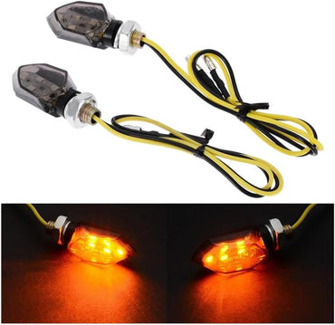 ZKLIM Motorcycle LED Turn Signals 2 Pcs