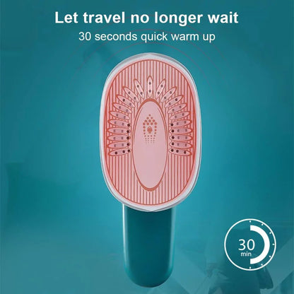 Suofeer Mini Travel Steam Iron with Ceramic Soleplate Dark Green - Gomix Brands Outlet
