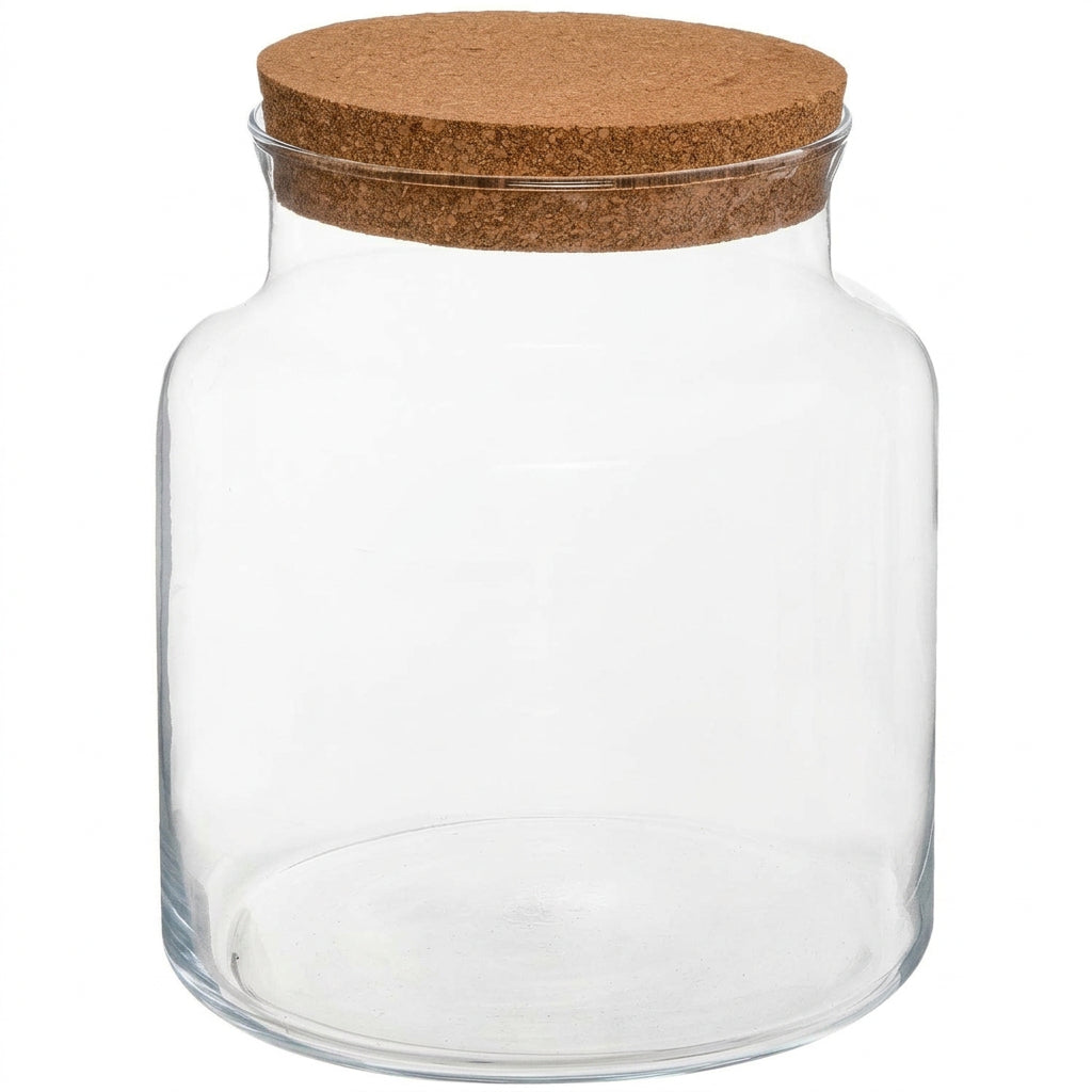 Atmosphera Glass Terrarium Cork Lid 18 x 21 cm