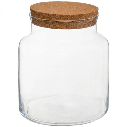Atmosphera Glass Terrarium Cork Lid 18 x 21 cm